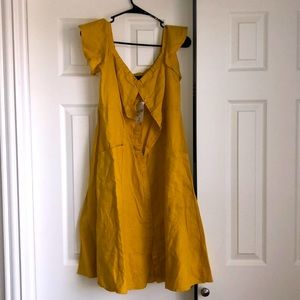 Forever 21 Mustard Color Dress - NWT